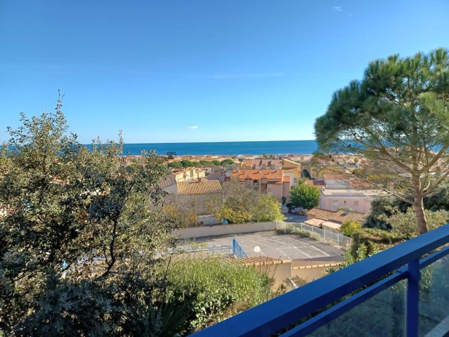 Plain-Pied, Terrasse, Piscine, Pleine Vue Mer, Plage A 6' A Pied, Parking, Wifi Fleury  Εξωτερικό φωτογραφία