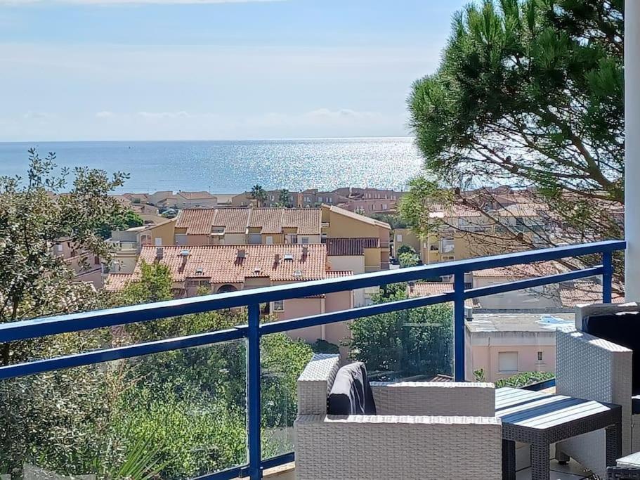 Plain-Pied, Terrasse, Piscine, Pleine Vue Mer, Plage A 6' A Pied, Parking, Wifi Fleury  Εξωτερικό φωτογραφία