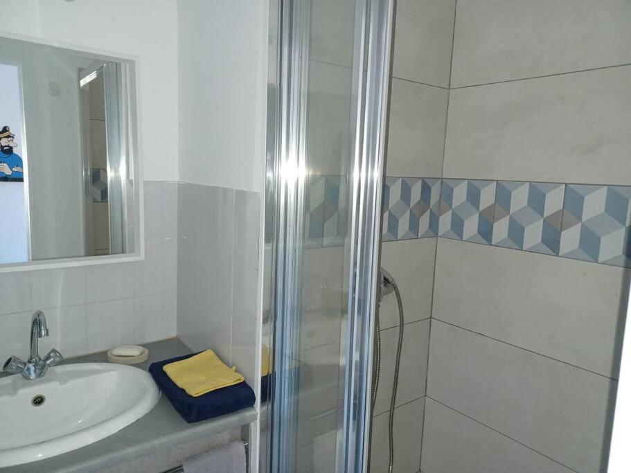 Plain-Pied, Terrasse, Piscine, Pleine Vue Mer, Plage A 6' A Pied, Parking, Wifi Fleury  Εξωτερικό φωτογραφία