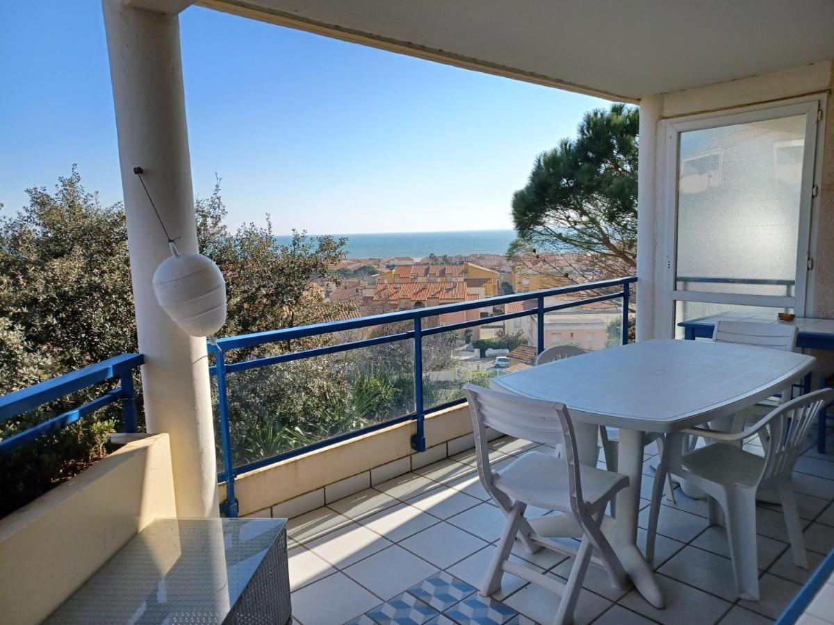 Plain-Pied, Terrasse, Piscine, Pleine Vue Mer, Plage A 6' A Pied, Parking, Wifi Fleury  Εξωτερικό φωτογραφία